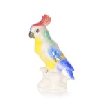 Figurine "Parrot nymph mala", Manufactory of Ceramic Products "Steatite"