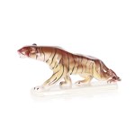 Figurine "Tiger," Manufactory of Ceramic Products "Steatite."