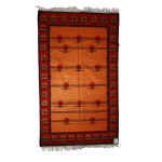 designed by Helena SUŁKOWSKA-PAWLIK (b. 1940), Kilim "Anemony," Zakopane Pattern Workshop, 1955