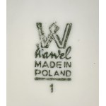 designed by Danuta DUSZNIAK (1926 - 2025), "Rock and Roll" vase, "Krzysztof" Table Porcelany Factory.