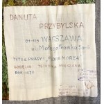 Danuta PRZYBYLSKA-SYPNIEWSKA, Tapestry: "Flora of the Sea", 1979