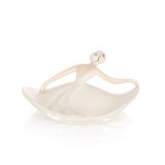 designed by Jan KWINTA, Figurine "Baletnica", Porcelany Stołowa Factory "Krzysztof" ("Wawel")