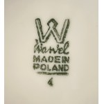 designed by Zbigniew ŚLIWOWSKA-WAWRZYNIAK (1931 - 2003), "Kropla" vase, Zakłady Porcelany Stołowej "Krzysztof" ("Wawel") Porcelany Table Factory.