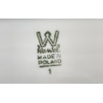 mold design: Z. ISKRA, Decorative platter, Porcelany Stołowa "Krzysztof" ("Wawel") Works.