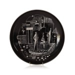 Decorative platter, Porcelany Stołowa Factory "Krzysztof" ("Wawel")