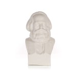 Bust of Karl Marx, "Christopher" Table Porcelain Works, 1950s.