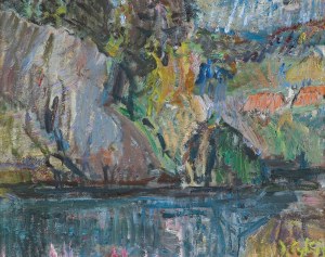 Jan Cybis, DUNAJEC POD KROŚCIENKIEM, 1966