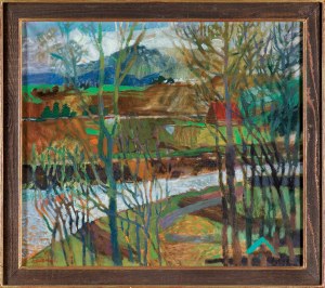 Jan Szancenbach, PEJZAŻ Z HARENDY, 1977