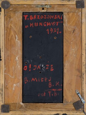 Tadeusz Brzozowski, HUNCWOT, 1971