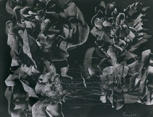 Alfred Lenica, PEJZAŻ FANTASTYCZNY, 1960
