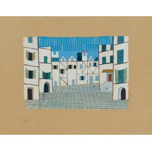 Jerzy Nowosielski, PROGETTO DI SCENOGRAFIA, seconda metà degli anni Cinquanta.