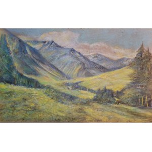AXENTOWICZ, Theodore (1859-1938) - Mountain Landscape