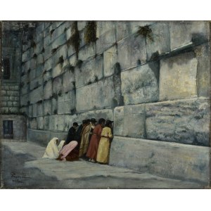 CHLEBOWSKI, Wiktor Poraj (1877-1943) - Múr plaču. 1913/1932 [!]