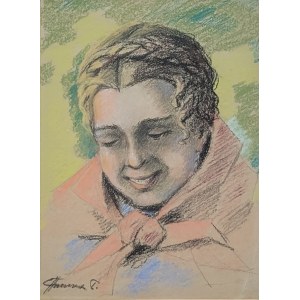 CHMURA, Peter (1888-1981?) - Ritratto. Anni '20/'30.