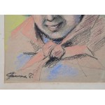 CHMURA, Peter (1888-1981?) - Ritratto. Anni '20/'30.