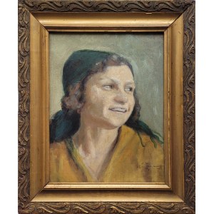 ZAJĄK, Józef (1890-1974) - Dievča v šále