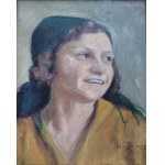 ZAJĄK, Józef (1890-1974) - Dievča v šále