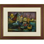 LIBROWICZ, Catherine (1912-1991) - Port Douarnenez. 1966
