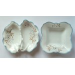 KUZNIECOV. Porcelain dinner service for 6 persons, 24 pieces, Kuznetsov factory, Riga, Russia (1887-1915).