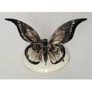 KOCH, Otto (1901-1974). Motyl, figurka porcelanowa ręcznie malowana. Rosenthal, 1928 r.