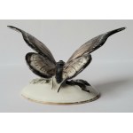 KOCH, Otto (1901-1974). Motyl, figurka porcelanowa ręcznie malowana. Rosenthal, 1928 r.