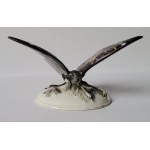 KOCH, Otto (1901-1974). Motyl, figurka porcelanowa ręcznie malowana. Rosenthal, 1928 r.