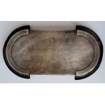 KEILOWA, Julia (1902-1943). Taca art déco, plater. Bracia Henneberg, Warszawa, lata 30-te XX w.