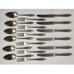 Dinnerware set, plater. Norblin and Ska plating factory, Warsaw, 1919-1939