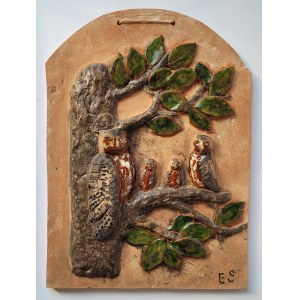 SITEK, Edward (1940-2002) - Plakieta ceramiczna