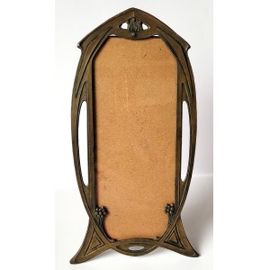 Art Nouveau photo frame, circa 1900.