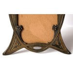 Art Nouveau photo frame, circa 1900.