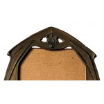 Art Nouveau photo frame, circa 1900.