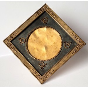 Empire style bronze photo frame, France, 19th century.