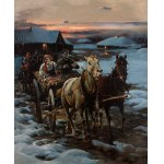 J. Konarski (19th century), "Evening Ride."