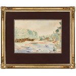 Wojciech Weiss (1875 - 1950), "River in Calvary".