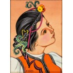 Zofia Stryjeńska (1894 - 1976), "Highlander."