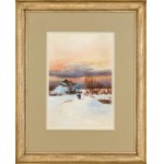 Julius Holzmüller (1876 - 1932), "Winter Landscape".