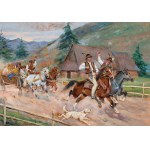 Jerzy Kossak (1886 - 1955), "Highland Wedding."