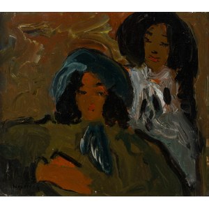 Wojciech Otto Fleck (1903 - 1972), Two Ladies.