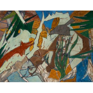 Bronislaw Heyduk (1909 - 1984), Nature II (Fox and Bird).