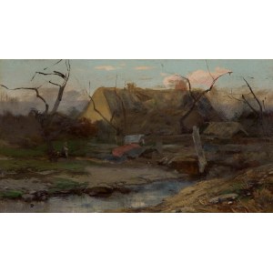 Roman Kochanowski, A LANDSCAPE WITH A STRUMMY