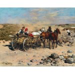 Alfred Wierusz-Kowalski, WESOŁA JAZDA, ok. 1885