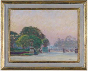 Józef Pankiewicz, OGRÓD TUILERYJSKI, ok. 1906