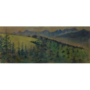 Julian Fałat, MOUNTAIN VIEW, 1910