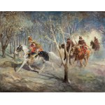 Tadeusz Kokietek, THROUGH THE FOREST, 1943