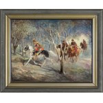 Tadeusz Kokietek, THROUGH THE FOREST, 1943