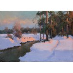 Viktor Koretsky, A stream among the snow, pre-1939