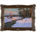 Viktor Koretsky, A stream among the snow, pre-1939