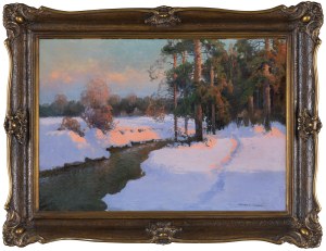 Wiktor Korecki, Potok wśród śniegu, przed 1939