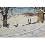 Rafal Malczewski, WINTER FIELDS